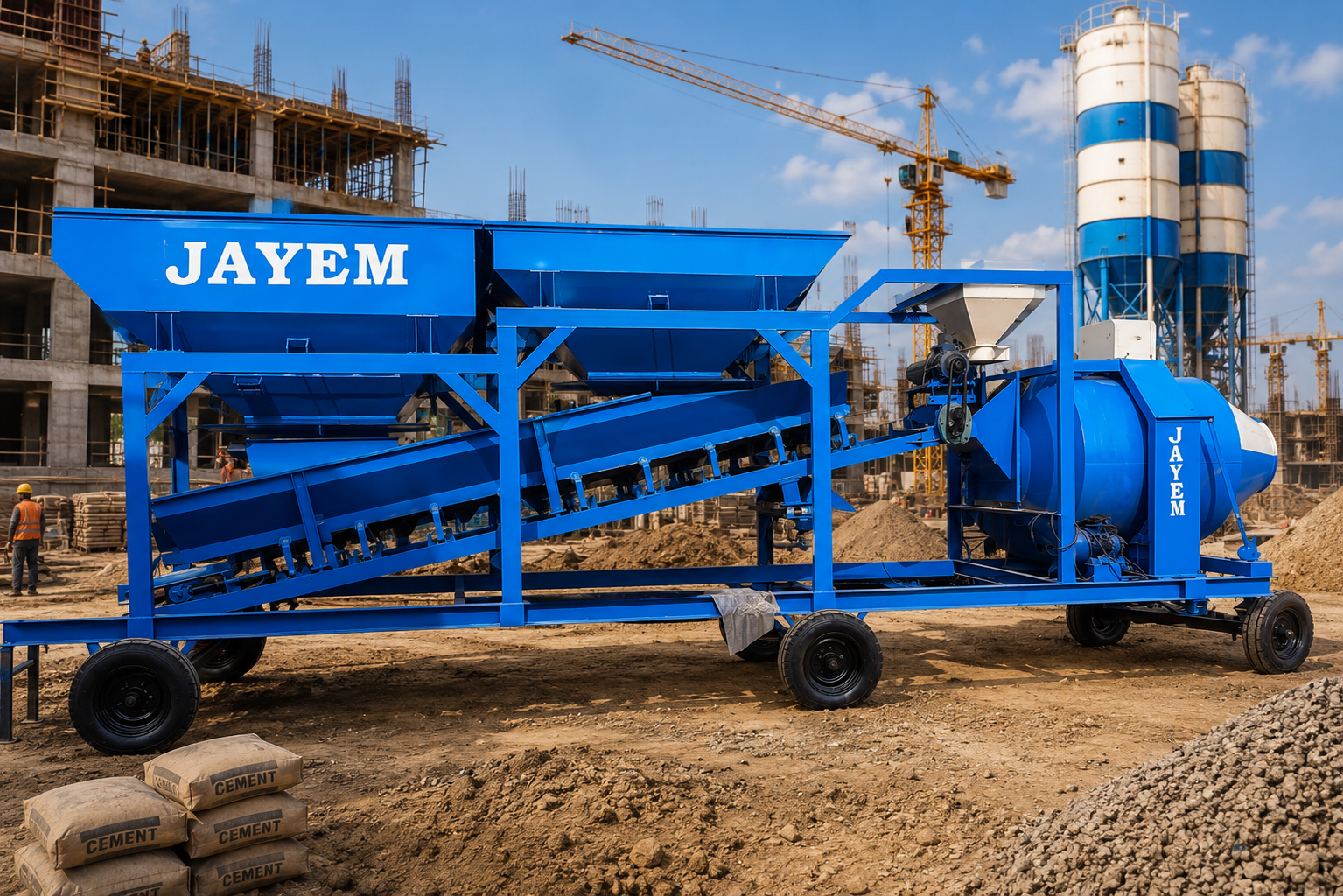 Mobile Batching Plant
